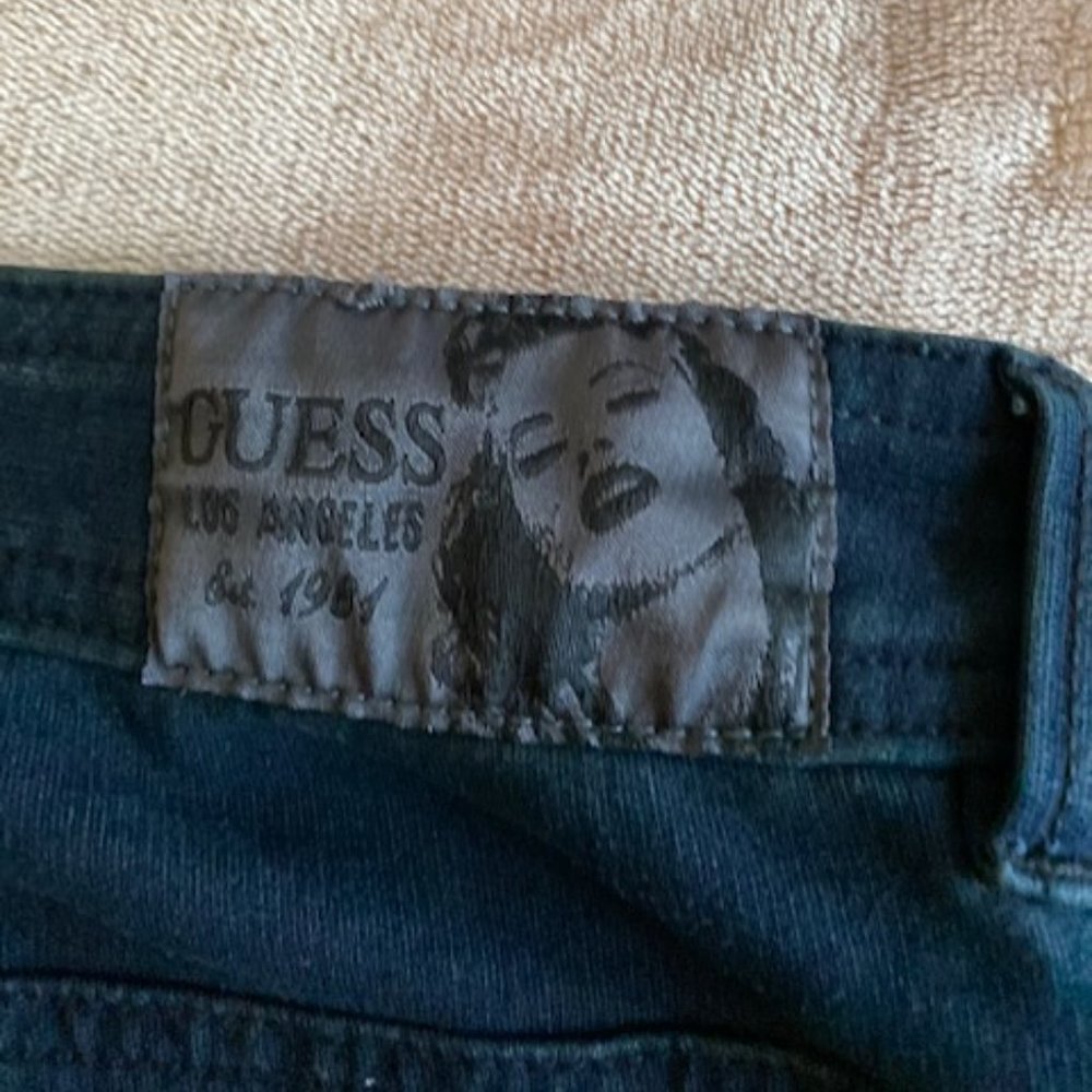 Guess Los Angeles  black Jeans est 1981